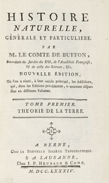  Buffon Georges Louis : Histoire naturelle gnrale et particuliere...  - Asta Grafica & Libri - Libreria Antiquaria Gonnelli - Casa d'Aste - Gonnelli Casa d'Aste