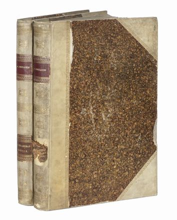  Boccaccio Giovanni : Il Decameron. Tomo I (-IV).  - Asta Grafica & Libri - Libreria Antiquaria Gonnelli - Casa d'Aste - Gonnelli Casa d'Aste