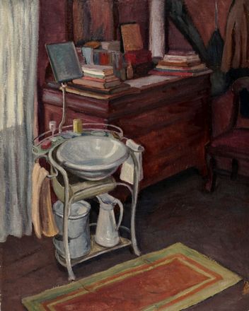  Pino Stampini  (Santhià, 1905 - Roma, 1992) : La mia camera a Salò.  - Asta Grafica & Libri - Libreria Antiquaria Gonnelli - Casa d'Aste - Gonnelli Casa d'Aste