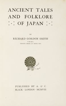  Gordon Smith Richard : Ancient tales and folklore of Japan.  - Asta Grafica & Libri - Libreria Antiquaria Gonnelli - Casa d'Aste - Gonnelli Casa d'Aste