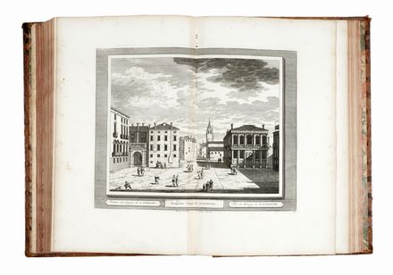 Haak Cornelius : [Vües des Palais, Batimens celebres, Places, Mascarades, et Autres Beautés Singulieres de la Ville de Vénise]. Veduta  Pieter Van der Aa  - Auction Graphics & Books - Libreria Antiquaria Gonnelli - Casa d'Aste - Gonnelli Casa d'Aste