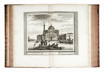  Haak Cornelius : [Vües des Palais, Batimens celebres, Places, Mascarades, et Autres Beautés Singulieres de la Ville de Vénise]. Veduta  Pieter Van der Aa  - Auction Graphics & Books - Libreria Antiquaria Gonnelli - Casa d'Aste - Gonnelli Casa d'Aste