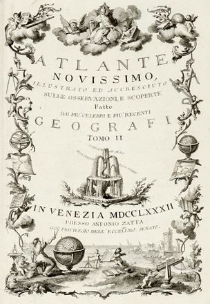  Zatta Antonio : Atlante novissimo. Tomo I (-II).  - Asta Grafica & Libri - Libreria Antiquaria Gonnelli - Casa d'Aste - Gonnelli Casa d'Aste