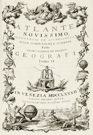  Zatta Antonio : Atlante novissimo. Tomo I (-II). Cartografia, Atlanti, Geografia e viaggi, Geografia e viaggi  - Auction Graphics & Books - Libreria Antiquaria Gonnelli - Casa d'Aste - Gonnelli Casa d'Aste