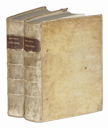  Contarini Camillo : Istoria della guerra di Leopoldo primo imperadore e de' principi collegati contro il Turco dall'anno 1683. sino alla pace... Tomo primo (-secondo).  - Asta Grafica & Libri - Libreria Antiquaria Gonnelli - Casa d'Aste - Gonnelli Casa d'Aste