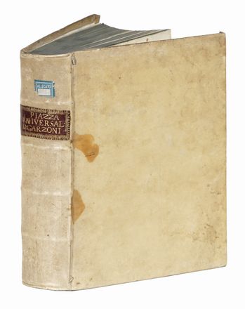  Garzoni Tommaso : La piazza universale di tutte le professioni del mondo, nuovamente ristampata... Storia locale, Scienze tecniche e matematiche, Storia, Diritto e Politica  - Auction Graphics & Books - Libreria Antiquaria Gonnelli - Casa d'Aste - Gonnelli Casa d'Aste