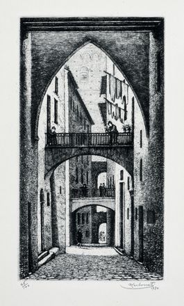  Antonio Carbonati  (Mantova, 1893 - Roma, 1956) : Lotto composto di 3 incisioni.  - Auction Graphics & Books - Libreria Antiquaria Gonnelli - Casa d'Aste - Gonnelli Casa d'Aste