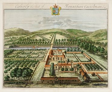  Johannes (Jan) Kip  (Amsterdam, 1653 - Westminster, Londra, 1722) : Cinque tavole con vedute da Britannia Illustrata.  - Auction Graphics & Books - Libreria Antiquaria Gonnelli - Casa d'Aste - Gonnelli Casa d'Aste