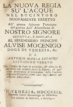 Lotto composto di 7 opere su Venezia o stampate a Venezia.  - Asta Grafica & Libri - Libreria Antiquaria Gonnelli - Casa d'Aste - Gonnelli Casa d'Aste