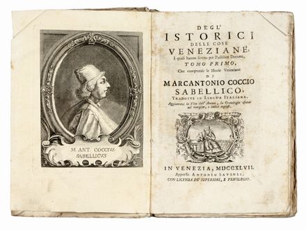 Lotto composto di 7 opere su Venezia o stampate a Venezia. Storia locale, Storia, Diritto e Politica  - Auction Graphics & Books - Libreria Antiquaria Gonnelli - Casa d'Aste - Gonnelli Casa d'Aste