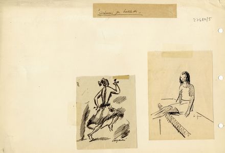  Leo Longanesi  (Bagnacavallo, 1905 - Milano, 1957) : Lotto di cinque disegni.  - Asta Grafica & Libri - Libreria Antiquaria Gonnelli - Casa d'Aste - Gonnelli Casa d'Aste