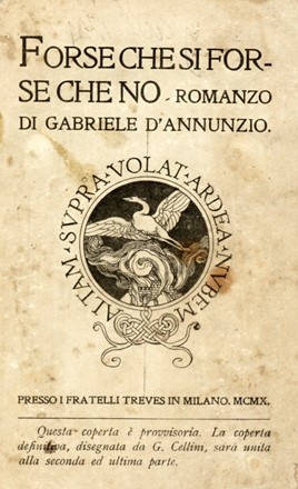  D'Annunzio Gabriele : La figlia di Iorio. Tragedia pastorale...  Adolfo De Carolis  (Montefiore dell'Aso, 1874 - Roma, 1928)  - Asta Grafica & Libri - Libreria Antiquaria Gonnelli - Casa d'Aste - Gonnelli Casa d'Aste