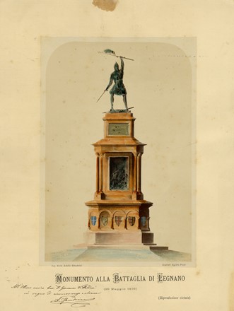 Strenna commemorativa del 29 maggio 1876, per i 700 anni della battaglia del 1176. Storia, Storia, Diritto e Politica  - Auction Graphics & Books - Libreria Antiquaria Gonnelli - Casa d'Aste - Gonnelli Casa d'Aste