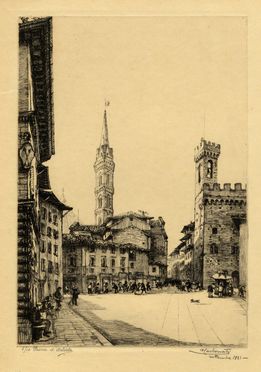  Antonio Carbonati  (Mantova, 1893 - Roma, 1956) : Lotto composto di 2 incisioni.  - Auction Graphics & Books - Libreria Antiquaria Gonnelli - Casa d'Aste - Gonnelli Casa d'Aste