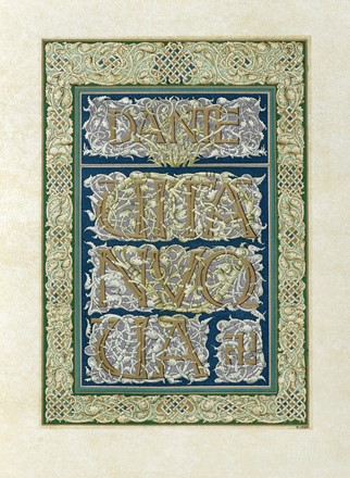  Alighieri Dante : La Vita nuova.  - Asta Grafica & Libri - Libreria Antiquaria Gonnelli - Casa d'Aste - Gonnelli Casa d'Aste