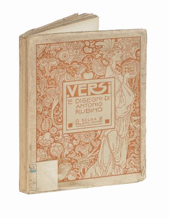  Rubino Antonio : Versi e disegni.  - Auction Graphics & Books - Libreria Antiquaria Gonnelli - Casa d'Aste - Gonnelli Casa d'Aste