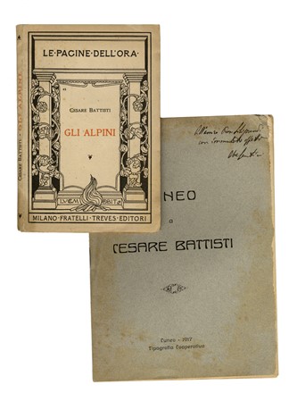  Battisti Cesare : Lettera autografa firmata. Storia, Storia, Diritto e Politica  - Auction Graphics & Books - Libreria Antiquaria Gonnelli - Casa d'Aste - Gonnelli Casa d'Aste