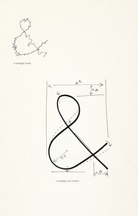  Munari Bruno : Alfabeto Lucini progettato da Bruno Munari.  - Asta Grafica & Libri - Libreria Antiquaria Gonnelli - Casa d'Aste - Gonnelli Casa d'Aste