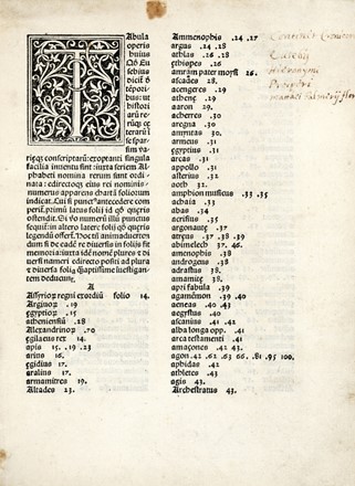  Eusebius Caesariensis : Chronicon. Incunabolo, Collezionismo e Bibliografia  - Auction Graphics & Books - Libreria Antiquaria Gonnelli - Casa d'Aste - Gonnelli Casa d'Aste