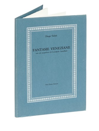  Valeri Diego : Fantasie veneziane. Libro d'Artista, Letteratura italiana, Poesia, Collezionismo e Bibliografia, Letteratura, Letteratura  Leonardo Castellani  (Faenza, 1896 - Urbino, 1984)  - Auction Graphics & Books - Libreria Antiquaria Gonnelli - Casa d'Aste - Gonnelli Casa d'Aste