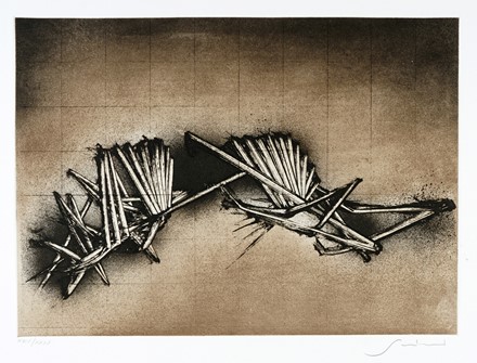  Mario Radice  (Como, 1898 - Milano, 1987) : Lotto composto di 2 incisioni.  Mario Radice  (Como, 1898 - Milano, 1987), Emilio Scanavino  (Genova, 1922 - Milano, 1986)  - Auction Graphics & Books - Libreria Antiquaria Gonnelli - Casa d'Aste - Gonnelli Casa d'Aste