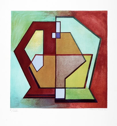  Mario Radice  (Como, 1898 - Milano, 1987) : Lotto composto di 2 incisioni.  Mario Radice  (Como, 1898 - Milano, 1987), Emilio Scanavino  (Genova, 1922 - Milano, 1986)  - Auction Graphics & Books - Libreria Antiquaria Gonnelli - Casa d'Aste - Gonnelli Casa d'Aste