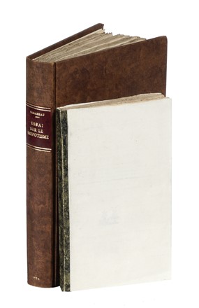  Mirabeau (comte de) Honoré-Gabriel de Riquetti : Essai sur le despotisme [...] seconde edition. Filosofia, Scienze politiche, Storia, Diritto e Politica  - Auction Graphics & Books - Libreria Antiquaria Gonnelli - Casa d'Aste - Gonnelli Casa d'Aste