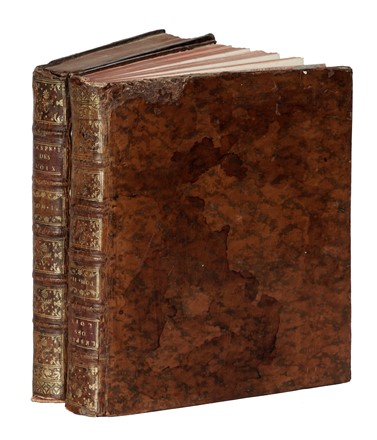  Montesquieu Charles Louis (de) : De l'esprit des loix ou Du rapport que les loix doivent avoir avec la Constitution de chaque gouvernement, les moeurs, le climat, la religion, le commerce, & C. [...] Tome premier (-second).  - Auction Graphics & Books - Libreria Antiquaria Gonnelli - Casa d'Aste - Gonnelli Casa d'Aste