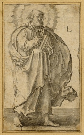  Lucas Van Leyden  (Leida,, 1494 - 1533) : San Pietro / San Bartolomeo / San Simone.  - Auction Graphics & Books - Libreria Antiquaria Gonnelli - Casa d'Aste - Gonnelli Casa d'Aste