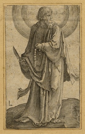  Lucas Van Leyden  (Leida,, 1494 - 1533) : San Pietro / San Bartolomeo / San Simone.  - Asta Grafica & Libri - Libreria Antiquaria Gonnelli - Casa d'Aste - Gonnelli Casa d'Aste