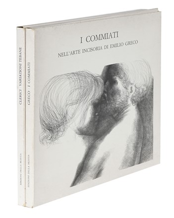  Greco Emilio : I commiati nell'arte incisoria di Greco testo di Dario Micacchi e una lirica di Emilio Greco Libro d'Artista, Collezionismo e Bibliografia  Fernandez Dominique, Tommaso Chiaretti, Fabrizio Clerici  (Milano, 1913 - Roma, 1993)  - Auction Graphics & Books - Libreria Antiquaria Gonnelli - Casa d'Aste - Gonnelli Casa d'Aste