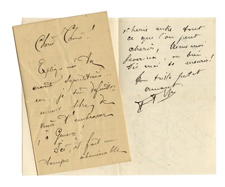  Marinetti Filippo Tommaso : 2 lettere autografe siglate. Letteratura italiana, Letteratura  - Auction Graphics & Books - Libreria Antiquaria Gonnelli - Casa d'Aste - Gonnelli Casa d'Aste