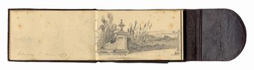  Anonimo del XIX secolo : Lotto composto di 4 album di disegni.  - Auction Graphics & Books - Libreria Antiquaria Gonnelli - Casa d'Aste - Gonnelli Casa d'Aste