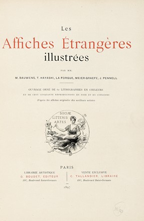  Bauwens Maurice : Les affiches étrangères illustrées... Poster  - Auction Graphics & Books - Libreria Antiquaria Gonnelli - Casa d'Aste - Gonnelli Casa d'Aste