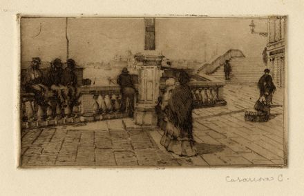  Carlo Casanova  (Crema, 1871 - Quarna Sotto, 1950) : Lotto composto di 2 incisioni.  - Auction Graphics & Books - Libreria Antiquaria Gonnelli - Casa d'Aste - Gonnelli Casa d'Aste