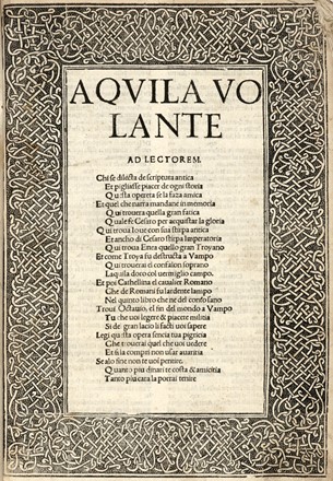  Bruni Leonardo : Aquila volante.  - Asta Grafica & Libri - Libreria Antiquaria Gonnelli - Casa d'Aste - Gonnelli Casa d'Aste