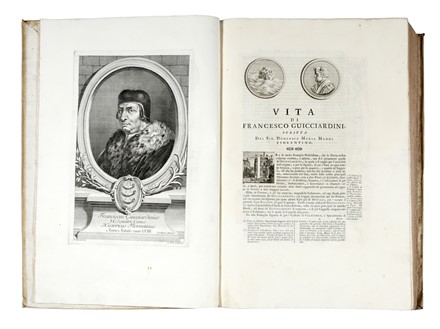  Guicciardini Francesco : Della istoria d'Italia [...] Tomo primo (-secondo).  Antonio Visentini  (Venezia, 1688 - 1782)  - Asta Grafica & Libri - Libreria Antiquaria Gonnelli - Casa d'Aste - Gonnelli Casa d'Aste