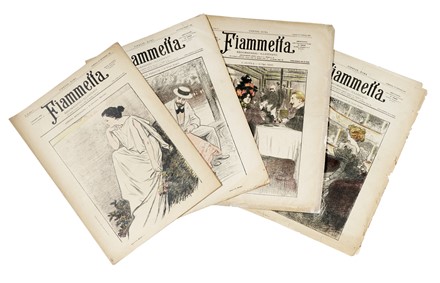 Fiammetta. Ebdomadario illustrato (-tutto il pubblicato del 1896). Periodici e Riviste  - Auction Graphics & Books - Libreria Antiquaria Gonnelli - Casa d'Aste - Gonnelli Casa d'Aste