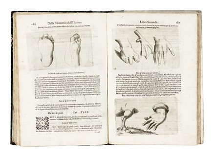  Della Porta Giovan Battista : Della fisionomia dell'huomo [...] libri sei. Scienze naturali  - Auction Graphics & Books - Libreria Antiquaria Gonnelli - Casa d'Aste - Gonnelli Casa d'Aste