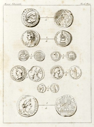  Diamilla Demetrio : Memorie numismatiche per l'anno 1847.  - Asta Grafica & Libri - Libreria Antiquaria Gonnelli - Casa d'Aste - Gonnelli Casa d'Aste