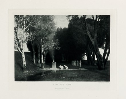  Böcklin Arnold : Eine Auswahl der hervorragendsten Werke des Künstlers in Photogravure. Arte, Figurato, Collezionismo e Bibliografia  - Auction Graphics & Books - Libreria Antiquaria Gonnelli - Casa d'Aste - Gonnelli Casa d'Aste