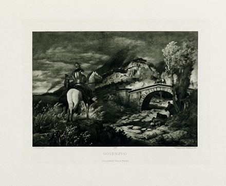  Böcklin Arnold : Eine Auswahl der hervorragendsten Werke des Künstlers in Photogravure. Arte, Figurato, Collezionismo e Bibliografia  - Auction Graphics & Books - Libreria Antiquaria Gonnelli - Casa d'Aste - Gonnelli Casa d'Aste