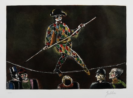  Gentilini Franco : Le maschere. Arlecchino, Orazio e Arlecchino, Francesca e Arlecchino.  - Asta Grafica & Libri - Libreria Antiquaria Gonnelli - Casa d'Aste - Gonnelli Casa d'Aste