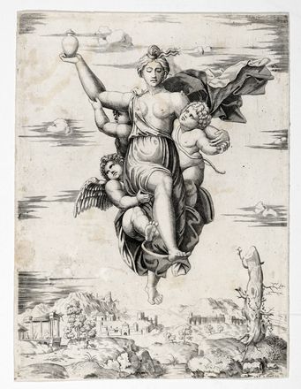  Autori vari : Lotto di cinque incisioni di autori del XVI secolo.  - Auction Graphics  [..]