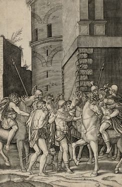  Marcantonio Raimondi  (Molinella, 1480 - Bologna, 1534) : Quattro incisioni di, e da Marcatonio Raimondi.  - Auction Graphics & Books - Libreria Antiquaria Gonnelli - Casa d'Aste - Gonnelli Casa d'Aste