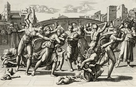  Marcantonio Raimondi  (Molinella,, 1480 - Bologna,, 1534) : Quattro incisioni di, e da Marcatonio Raimondi.  - Auction Graphics & Books - Libreria Antiquaria Gonnelli - Casa d'Aste - Gonnelli Casa d'Aste