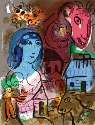 XXe Siècle. Homage to Henri Matisse.  Henri Matisse  (Le Cateau-Cambrésis, 1869 - Nizza, 1954), Marc Chagall  (Vitebsk, 1887 - St. Paul de  Vence, 1985)  - Asta Grafica & Libri - Libreria Antiquaria Gonnelli - Casa d'Aste - Gonnelli Casa d'Aste
