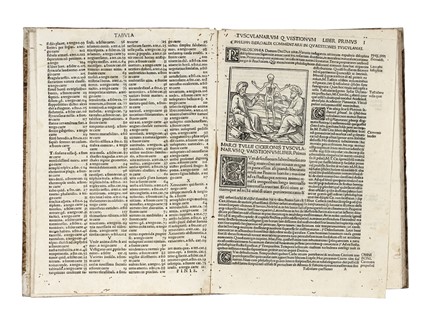  Cicero Marcus Tullius : Tusculanae quaestiones. Filosofia, Storia, Storia, Diritto e Politica  Filippo Beroaldo  - Auction Graphics & Books - Libreria Antiquaria Gonnelli - Casa d'Aste - Gonnelli Casa d'Aste