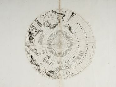  Vincenzo Maria Coronelli  (Venezia, 1650 - 1718) : Polo Australe, o Meridionale, & Antartico / Polo Settentrionale, o Boreale, et Artico.  - Auction Graphics & Books - Libreria Antiquaria Gonnelli - Casa d'Aste - Gonnelli Casa d'Aste