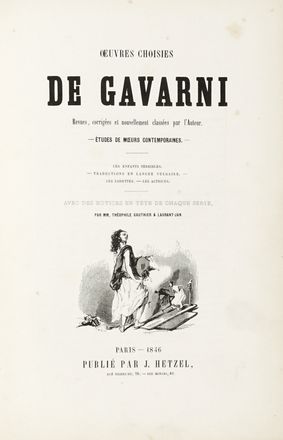  Gavarni Paul : Oeuvres choisies, revues corriges et nouvellement classes par l'Auteur. Letteratura francese, Figurato, Caricatura, Costume e moda, Letteratura, Collezionismo e Bibliografia, Arte, Arte  - Auction Graphics & Books - Libreria Antiquaria Gonnelli - Casa d'Aste - Gonnelli Casa d'Aste